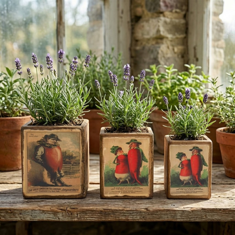 Mini box set with herbs
