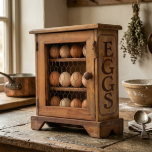 Egg Box Tall Door With Wire