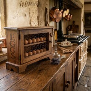 Egg Box Wide Door With Wire