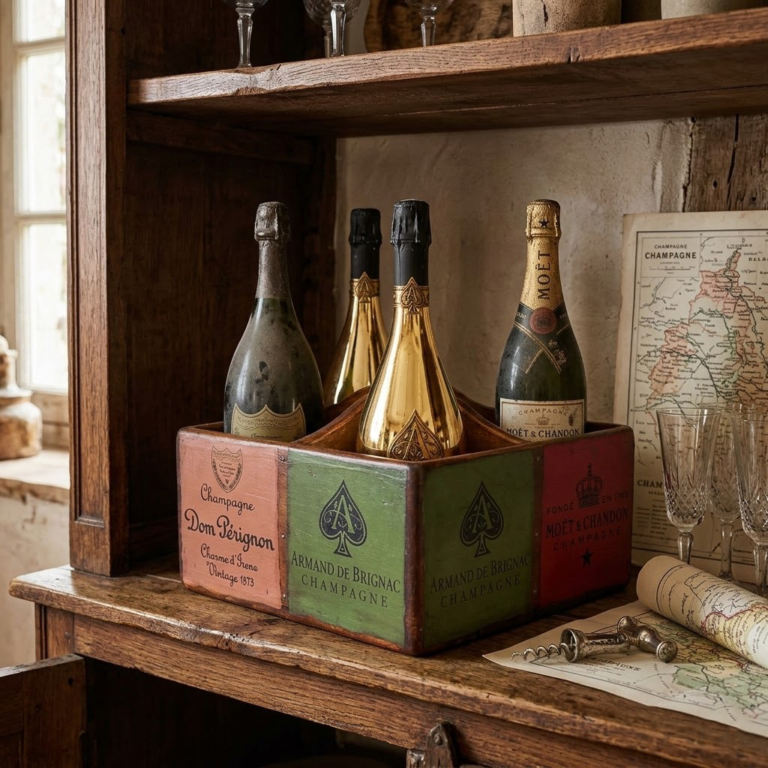 Champagne bottle holder